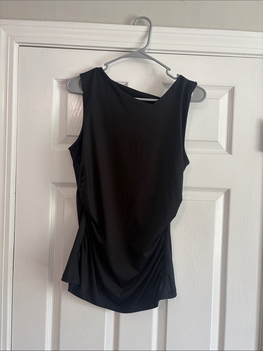 Black Sleeveless Women's Blouse - Classic Tank Top